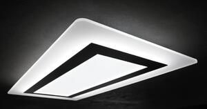 OBLIO R70 PLAFONIERA RETTANGOLARE 70X35 CM LED 58W 22 COLORI MODERNA DI PROMOINGROSS