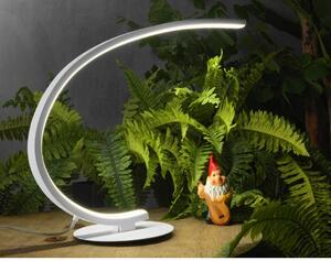 IOLE L LAMPADA DA TAVOLO MODERNA IN ALLUMINIO LED 12W LUCE 3000K DIMMERABILE 3 COLORI