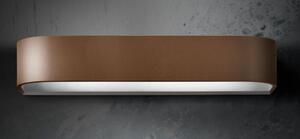 HANDLES APPLIQUE MODERNA IN METALLO 20 COLORI LED 20W LARGA CM 31,5