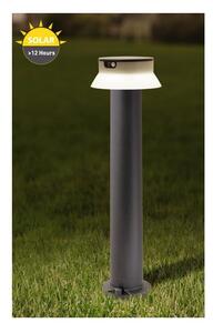 FELICE PALO NERO H73 CM IP55 AD ENERGIA SOLARE E CON SENSORE DI MOVIMENTO LED 2W