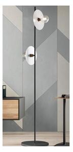 PUB PIANTANA 2 LUCI MODERNA METALLO NERO PIATTI D25 CM 3 COLORI MADE IN ITALY