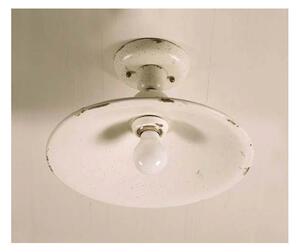 PLAFONIERA D32 IN TERRACOTTA DECORATA A MANO PRODOTTA IN ITALIA DALLA IMAS