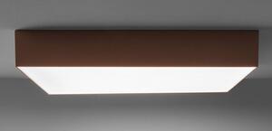 BOX PLAFONIERA QUADRATA CM 50X50 LED 80W LUCE 3000K-4000K IN METALLO 20 COLORI MODERNA