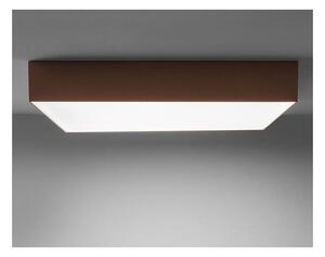 BOX PLAFONIERA QUADRATA CM 30X30 LED 30W LUCE 3000K-4000K IN METALLO 20 COLORI MODERNA