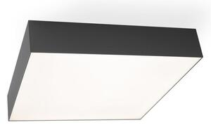 BOX PLAFONIERA QUADRATA CM 40X40 LED 50W LUCE 3000K-4000K IN METALLO 20 COLORI MODERNA