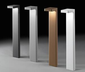HUK PALO DA GIARDINO H70 IP65 ALLUMINIO 4 COLORI LED 10.5W LUCE 3000K SQUADRATO MODERNO