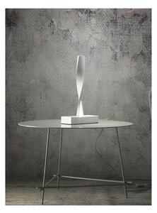 TWIST LAMPADA DA TAVOLO IN METALLO BIANCO LED 6W LUCE 3000K DIMMERABILE ALTEZZA CM 33 MODERNA