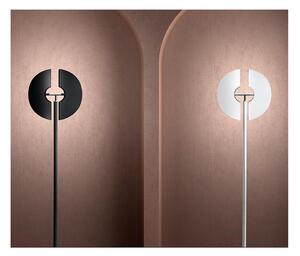 HALF LAMPADA DA TERRA ORIENTABILE IN METALLO BIANCO O NERO LED 30W LUCE 3000K ALTEZZA CM 180 MODERNA