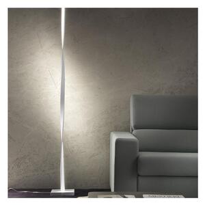 TWIST PIANTANA SINUOSA IN METALLO LED 26W LUCE 3000K DIMMERABILE ALTEZZA CM 180 4 COLORI MODERNA