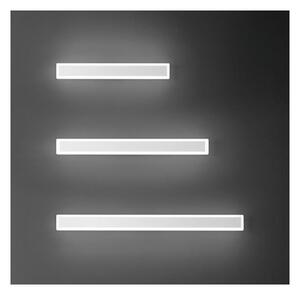 WALLY APPLIQUE MODERNA IN 3 MISURE IP54 ALLUMINIO BIANCO O NERO LED INTEGRATO LUCE 3000K