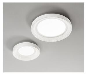 HIVE PLAFONIERA IN METALLO BIANCO O ORO LED INTEGRATO LUCE 3000K-4000K CCT 2 MISURE MODERNA