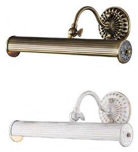 RENOIR APPLIQUE DA SPECCHIO O QUADRO ORIENTABILE 2 FINITURE CLASSICA LAMPADINE 2XE14