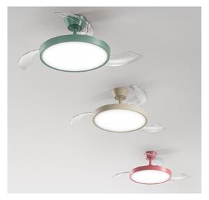 MYRA VENTILATORE D106 CM CON PALE A SCOMPARSA LED 30W CCT 3000-4000-5000K 3 COLORI TELECOMANDO INCLUSO