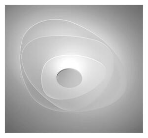 JOINT PLAFONIERA MODERNA IN METALLO BIANCO LED 32W LUCE 2700K E 3000K MADE IN ITALY LINEA LIGHT