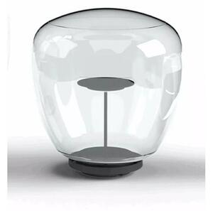 ROLLING SKY LAMPADA DA GIARDINO CON SFERA TRASPARENTE IP65 LED 17W LUCE 2700K-3000K NERA O MARRONE MADE IN ITALY