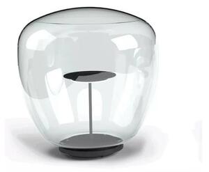 ROLLING SKY LAMPADA DA GIARDINO CON SFERA TRASPARENTE IP65 LED 10W LUCE 2700K-3000K NERA O MARRONE MADE IN ITALY