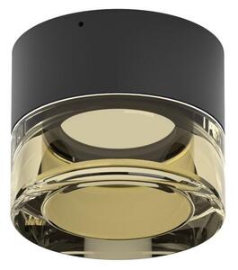 HORUS CONVEX LAMPADA ROTONDA D12.6 CM CON VETRO FUME,AMBRA O TRASPARENTE LED 11W LUCE 3000K IP65