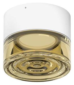 HORUS CONCENTRIC LAMPADA ROTONDA D12.6 CM CON VETRO FUME,AMBRA O TRASPARENTE LED 11W LUCE 3000K IP65