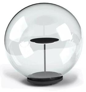 ROLLING SKY LAMPADA DA GIARDINO CON SFERA D30 CM IP65 LED 10W LUCE 2700K-3000K NERA O MARRONE MADE IN ITALY