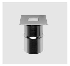 BERET SEGNAPASSO QUADRATO IN ACCIAIO IP67 LED 2W-3W LUCE 3000K DA ESTERNO MADE IN ITALY LINEA LIGHT