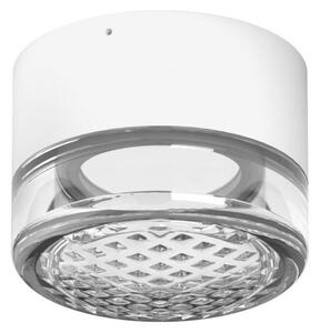 HORUS TEXTURED LAMPADA ROTONDA D12.6 CM CON VETRO FUME,AMBRA O TRASPARENTE LED 11W LUCE 3000K IP65