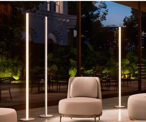 HALFPIPE PIANTANA MODERNA H183 CM LED 35W LUCE 3000K DIMMERABILE 3 COLORI MADE IN ITALY LINEA LIGHT