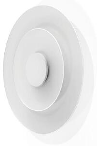 JOINT APPLIQUE ROTONDA D55 CM METALLO BIANCO LED 19W LUCE 2700K E 3000K MADE IN ITALY MODERNA LINEA LIGHT