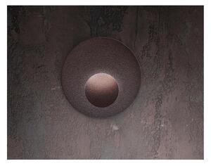 QUARA SEGNAPASSO ROTONDO DA ESTERNO IP65 ALLUMINIO 2 COLORI LED 2,7W LUCE 2700K-3000K MADE IN ITALY