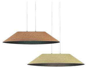 AKIRA LAMPADARIO IN FELTRO FONOASSORBENTE 4 COLORI D75 CM LED 12W LUCE 2700K-3000K MODERNO
