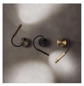 DRILL APPLIQUE CON BRACCIO FLESSIBILE LED 8W LUCE 2700K O 3000K DIMMERABILE ALLUMINIO 3 COLORI MODERNA