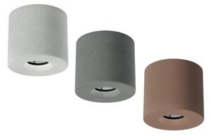 FUNN PLAFONIERA IN CEMENTO DA ESTERNO 3 COLORI IP65 LED 9W LUCE 2700K-3000K H10 CM MODERNA