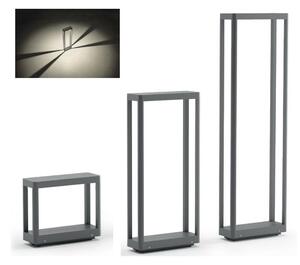 WAKE PALI DA GIARDINO IN 3 MISURE IP65 LED 8W LUCE 3000K ALLUMINIO COLORE ANTRACITE DESIGN MODERNO
