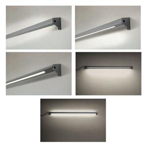 TACK LAMPADA ORIENTABILE DA ESTERNO IP65 LED 15W LUCE 3000K LUNGHEZZA 100 CM IN ALLUMINIO ANTRACITE