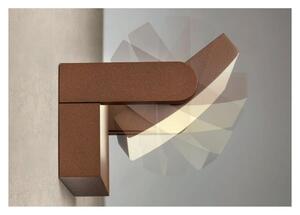 FLIP APPLIQUE ORIENTABILE DA ESTERNO A LED IP65 LUCE CCT 3000K-4000K-5000K IN ALLUMINIO 3 COLORI