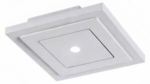 FARETTO DA INCASSO QUADRATO IN GESSO BIANCO LED 11W LUCE 3000K DESIGN MODERNO