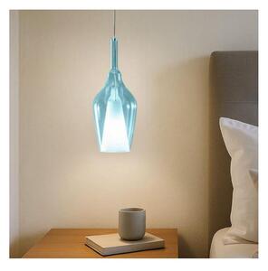 OFELIA S12 SOSPENSIONE SINGOLA IN VETRO DISPONIBILE IN 8 COLORI LAMPADINA ATTACCO E27 MODERNA