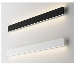 APPLIQUE LINEARE CM 120 MONO-EMISSIONE BIANCA O NERA DIMMERABILE LED 29W LUCE 3000K O 4000K