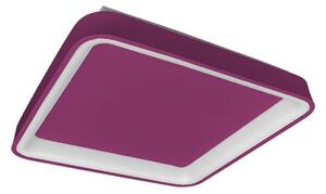 BOARD PLAFONIERA CM 35X35 LED 40W LUCE CCT 3000K-4000K IN METALLO 21 COLORI QUADRATA MODERNA