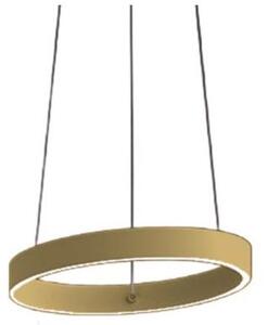GAME S40 SOSPENSIONE SINGOLA CON ANELLO DI 40 CM BIEMISSIONE LED 36W CCT 3000K-4000K IN 19 COLORI