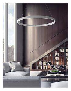 GAME S80 SOSPENSIONE SINGOLA CON ANELLO DI 80 CM BIEMISSIONE LED 76W CCT 3000K-4000K IN 19 COLORI