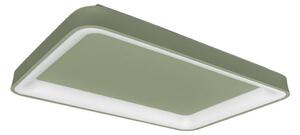 BOARD PLAFONIERA RETTANGOLARE LED 48W LUCE CCT 3000K-4000K IN METALLO 21 COLORI CM 50X35 MODERNA