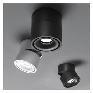 JOINT PLAFONIERA APPLIQUE ROTONDA CON PROIETTORE A LED 11W BIANCO O NERO ORIENTABILE