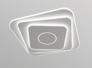 SQUARE PLAFONIERA SMART QUADRATA LED 42W LUCE DIMMERABILE CON TELECOMANDO INCLUSO ULTRA MODERNA