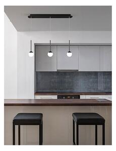 LOLLYPOP SOSPENSIONE 3 LUCI LED 21W CCT 3000K-4000K RETTANGOLARE IN METALLO 3 COLORI MODERNA L70 CM