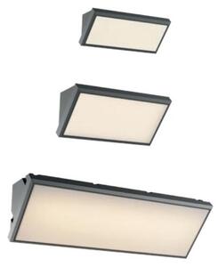 MAKO APPLIQUE DA ESTERNO 3 MISURE ANTI SALSEDINE IP65 LED INTEGRATO LUCE 3000K ANTRACITE