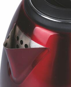 Bollitore scalda acqua elettrico in acciaio inox spegnimento automatico 1,8 litri 1800 W - Rosso