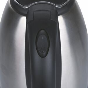 Bollitore scalda acqua elettrico in acciaio inox spegnimento automatico 1,8 litri 1800 W - Silver