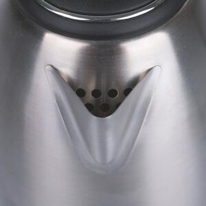Bollitore scalda acqua elettrico in acciaio inox spegnimento automatico 1,8 litri 1800 W - Silver