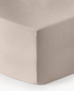 Lenzuolo con angoli boxspring in flanella Biba