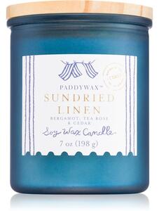 Paddywax Coastal Sundried Linen candela profumata 198 g